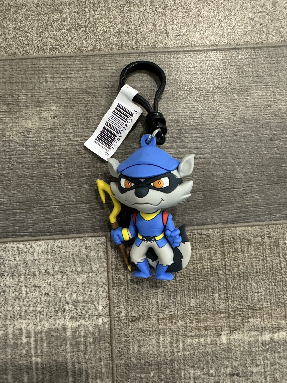 PlayStation Sly Cooper Figural Bag Clip Keychain Series 1