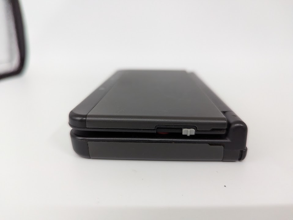 B316 Nintendo New 3DS console Black Japan w/box adapter manual fx