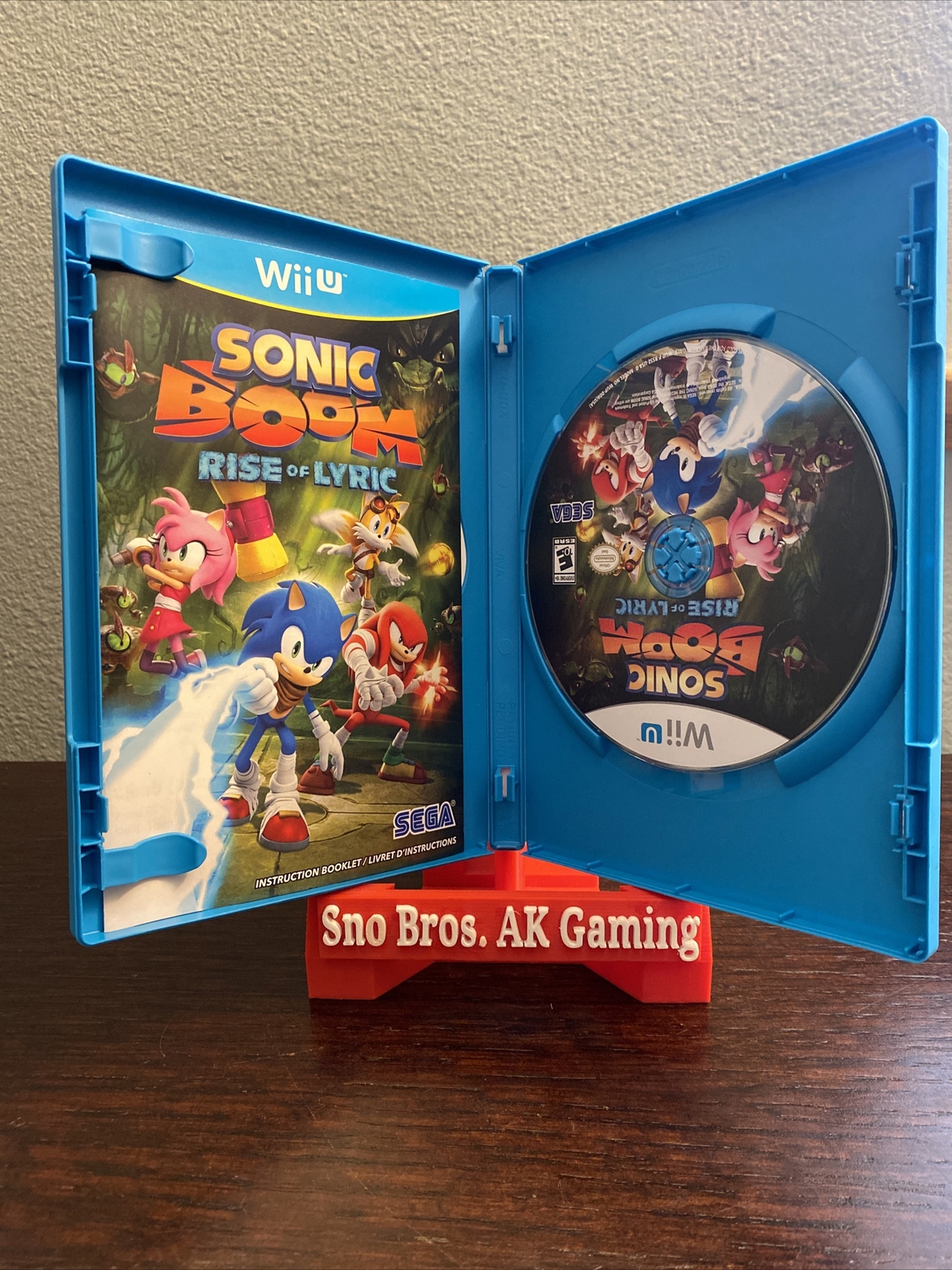 Sonic Boom: Rise of Lyric (Nintendo Wii U, 2014) Complete