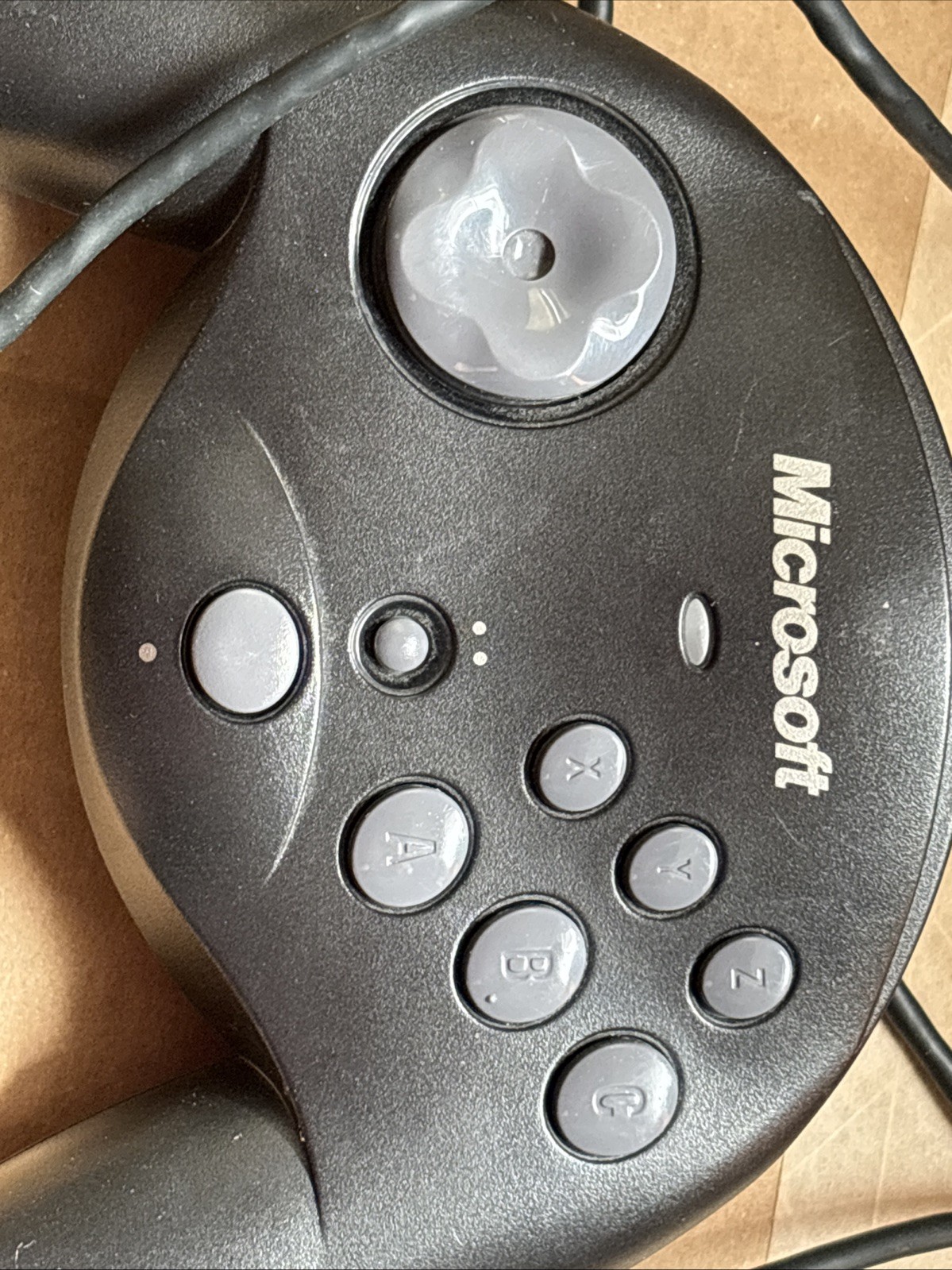 Microsoft SideWinder Gamepad Controller Black USB Wired For PC