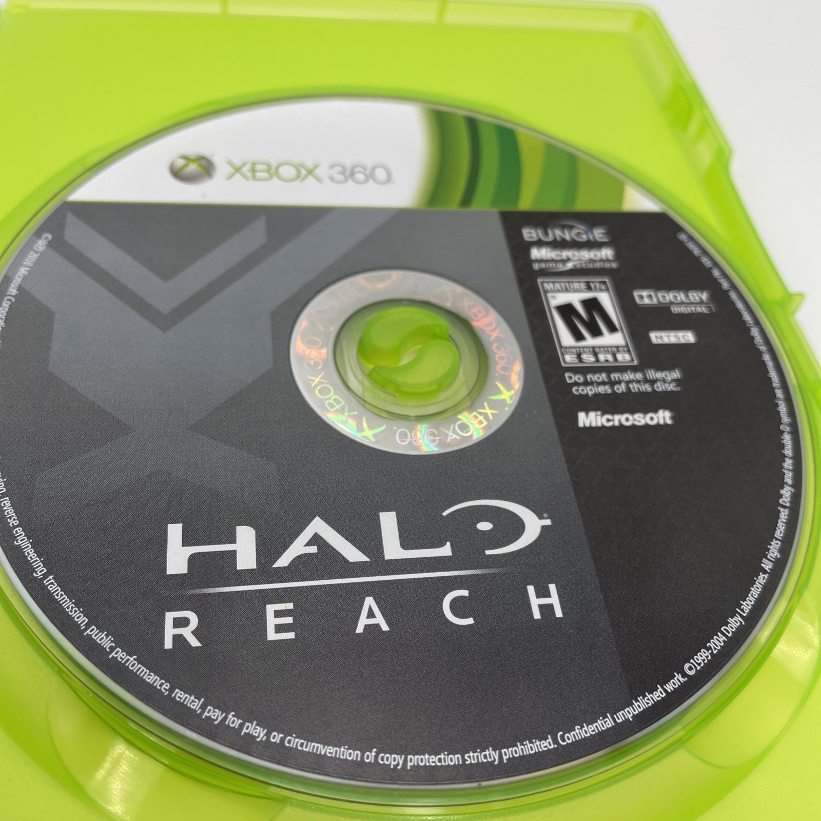 Halo Reach Microsoft Xbox 360 CIB Complete