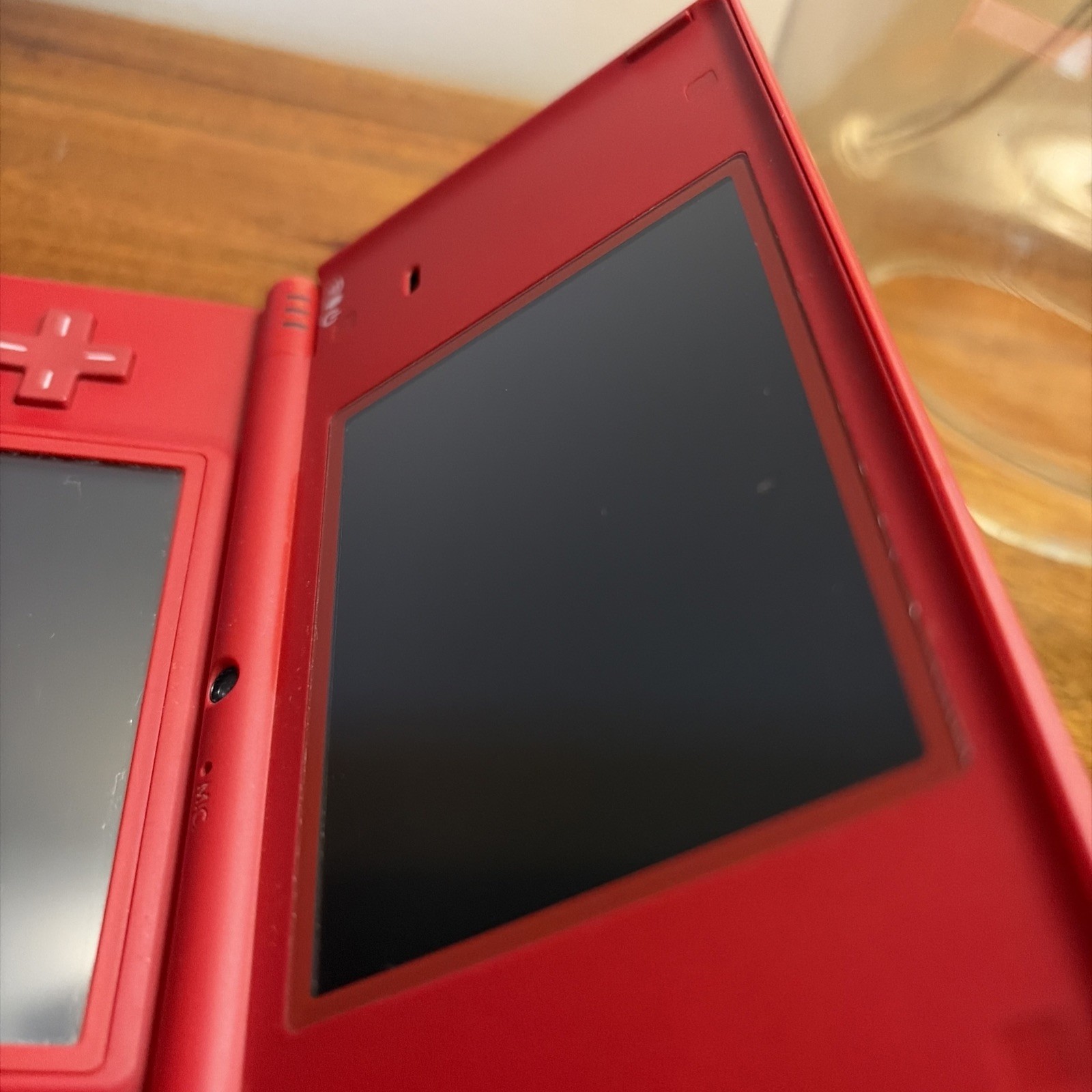 Nintendo DS Red Tested & Working NO STYLUS , NO CHARGER