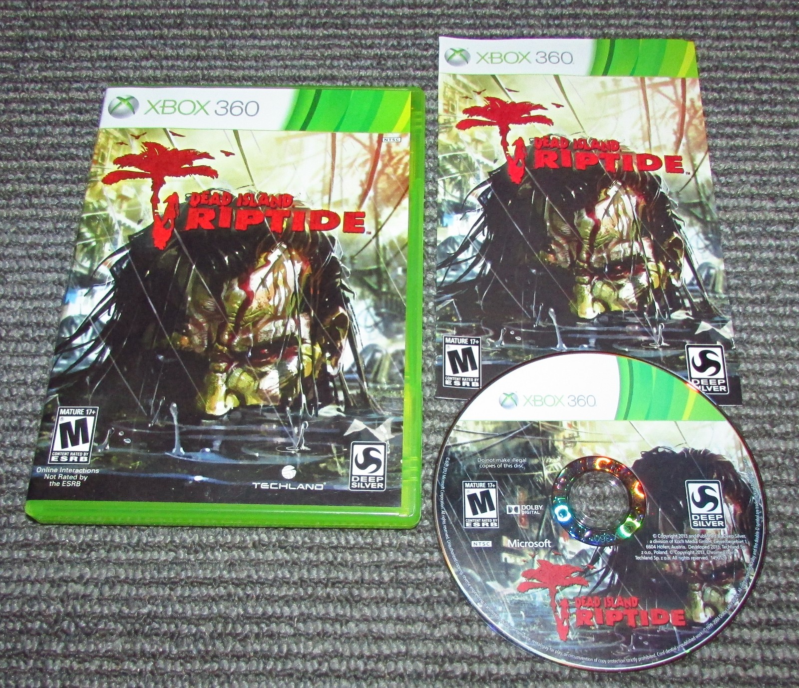 Dead Island: Riptide for Xbox 360 Complete Fast Shipping!