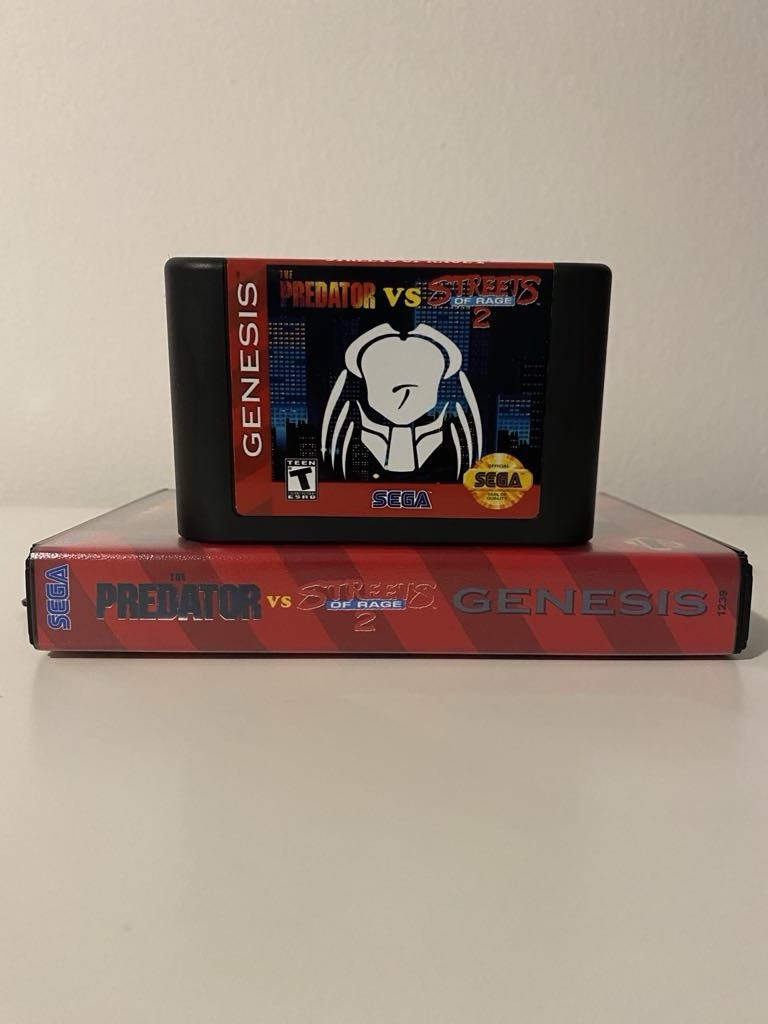 The Predator In Streets Of Rage 2 (Sega Genesis)