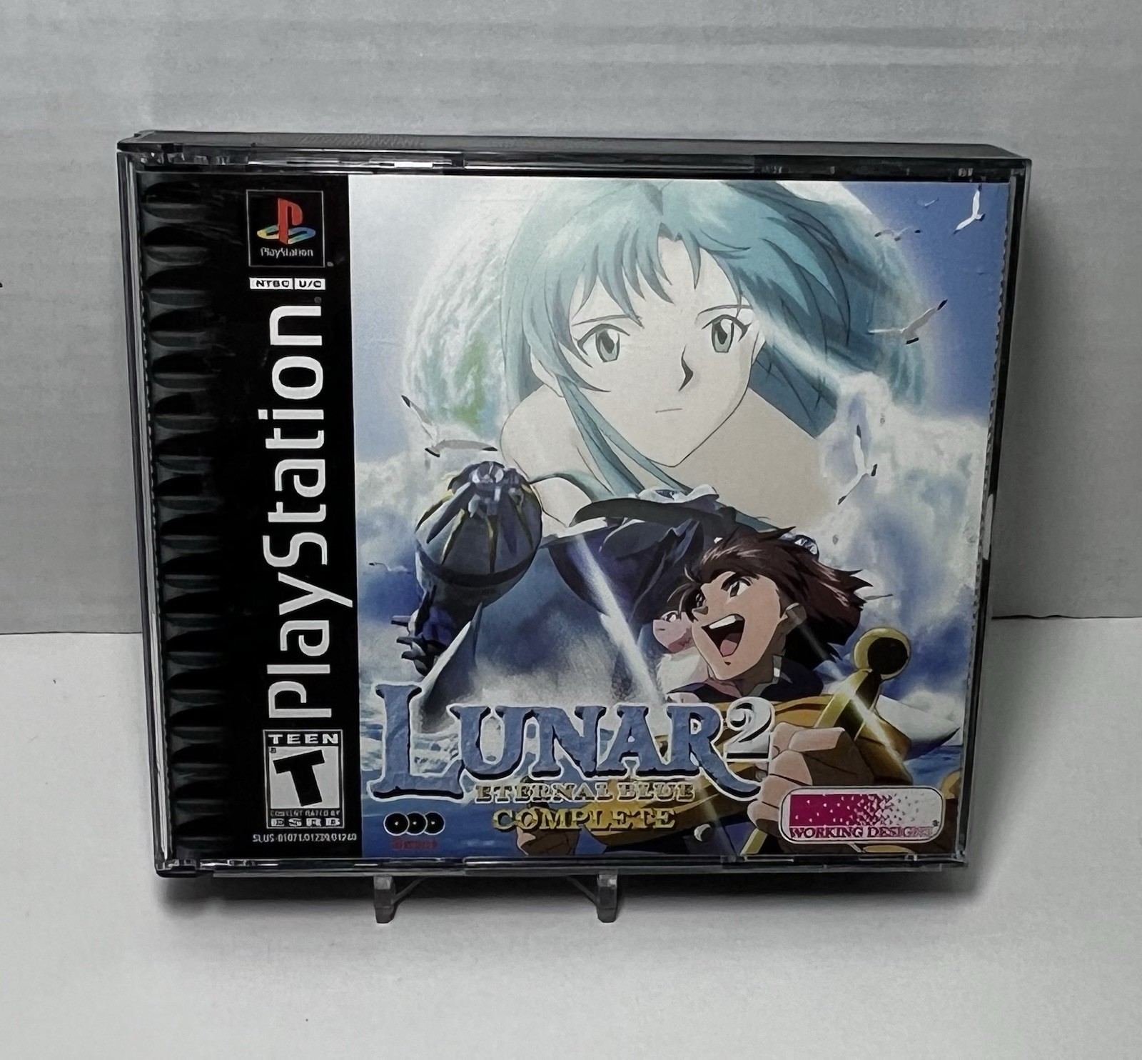 Lunar 2 Eternal Blue Complete PS1 Collector’s Edition Complete Working ••