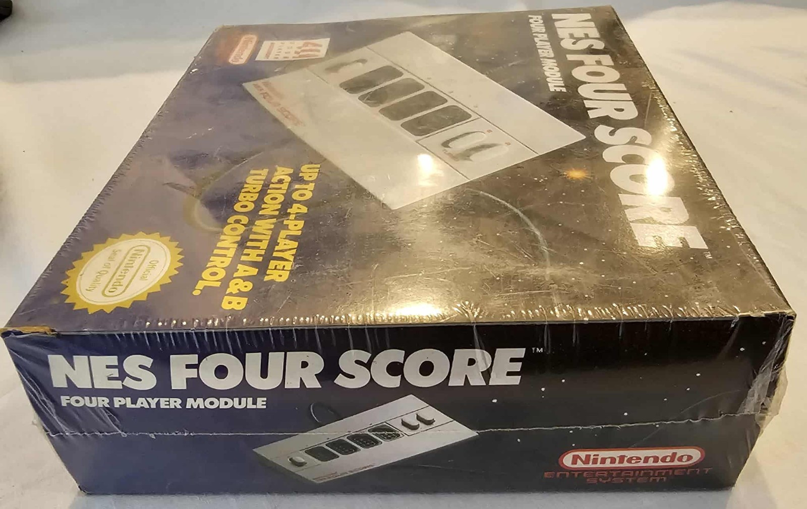 Brand New – Nintendo NES Four Score 4-Player Controller Adapter NES-034 – Sealed