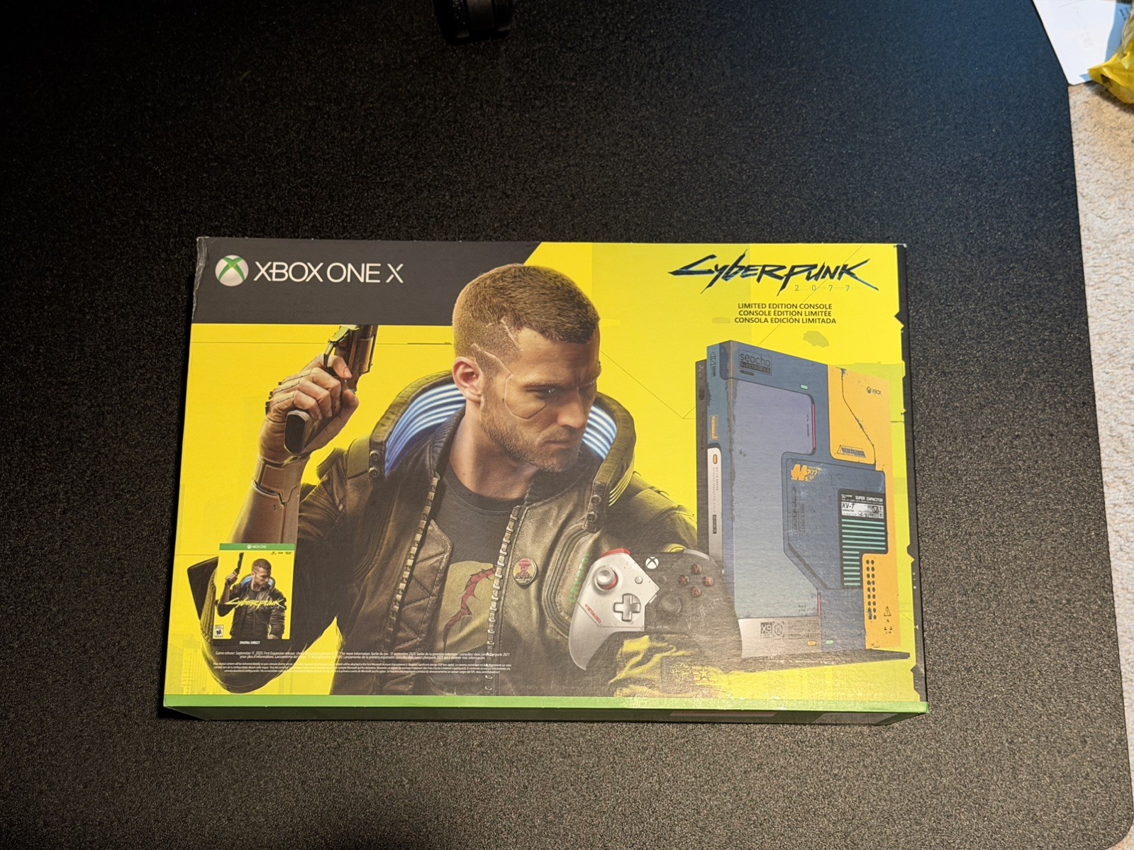 Microsoft Xbox One X Cyberpunk 2077 Limited Edition Console Bundle BRAND NEW SIB