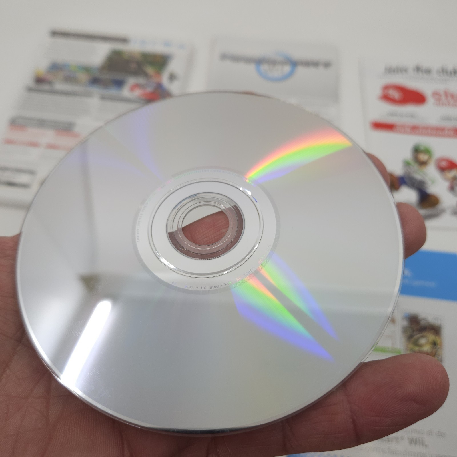 Mario Kart Wii (Nintendo Wii, 2008) Game Complete + Manual + Inserts – Excellent