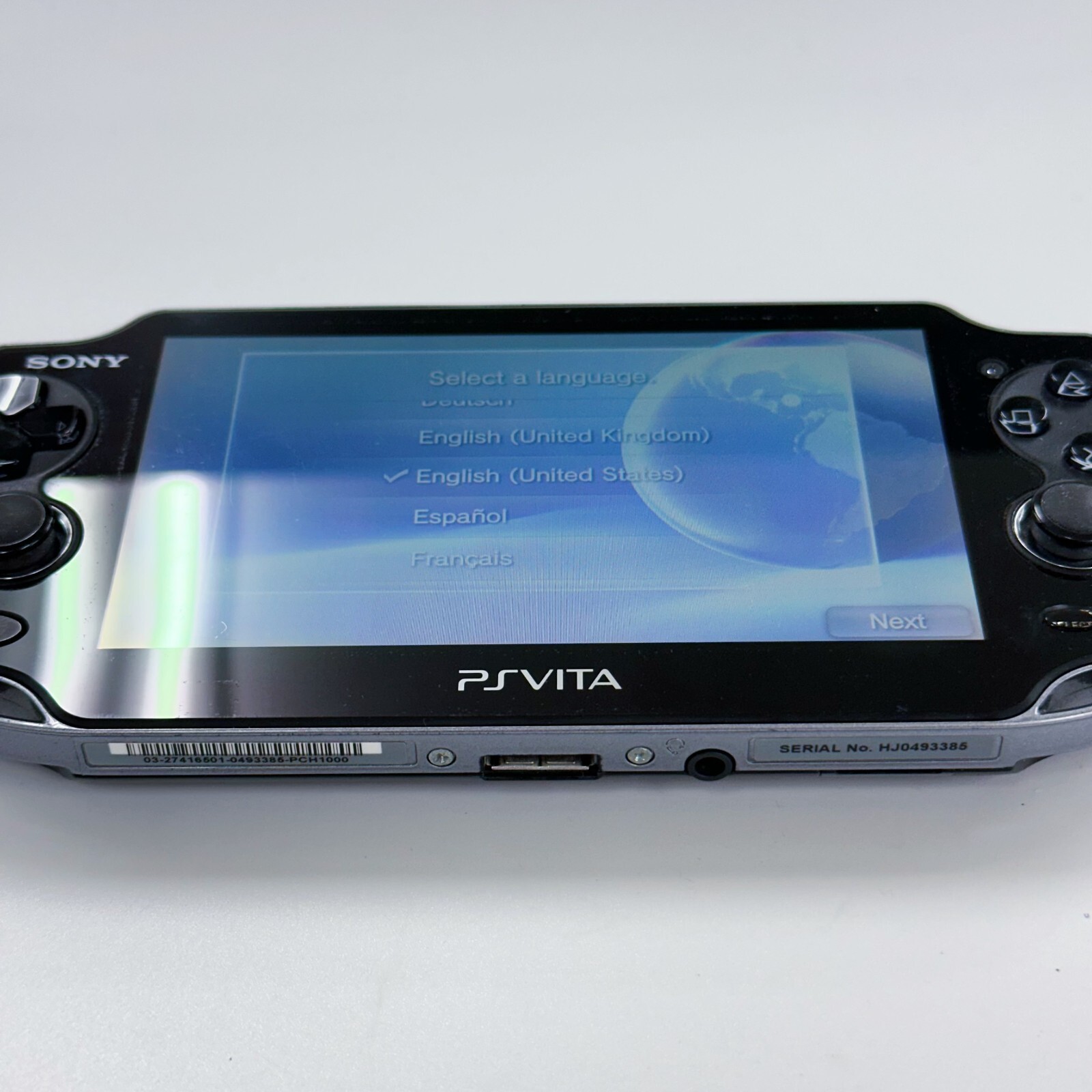 PS Vita Sony Playstation Console only PCH-1000 Working