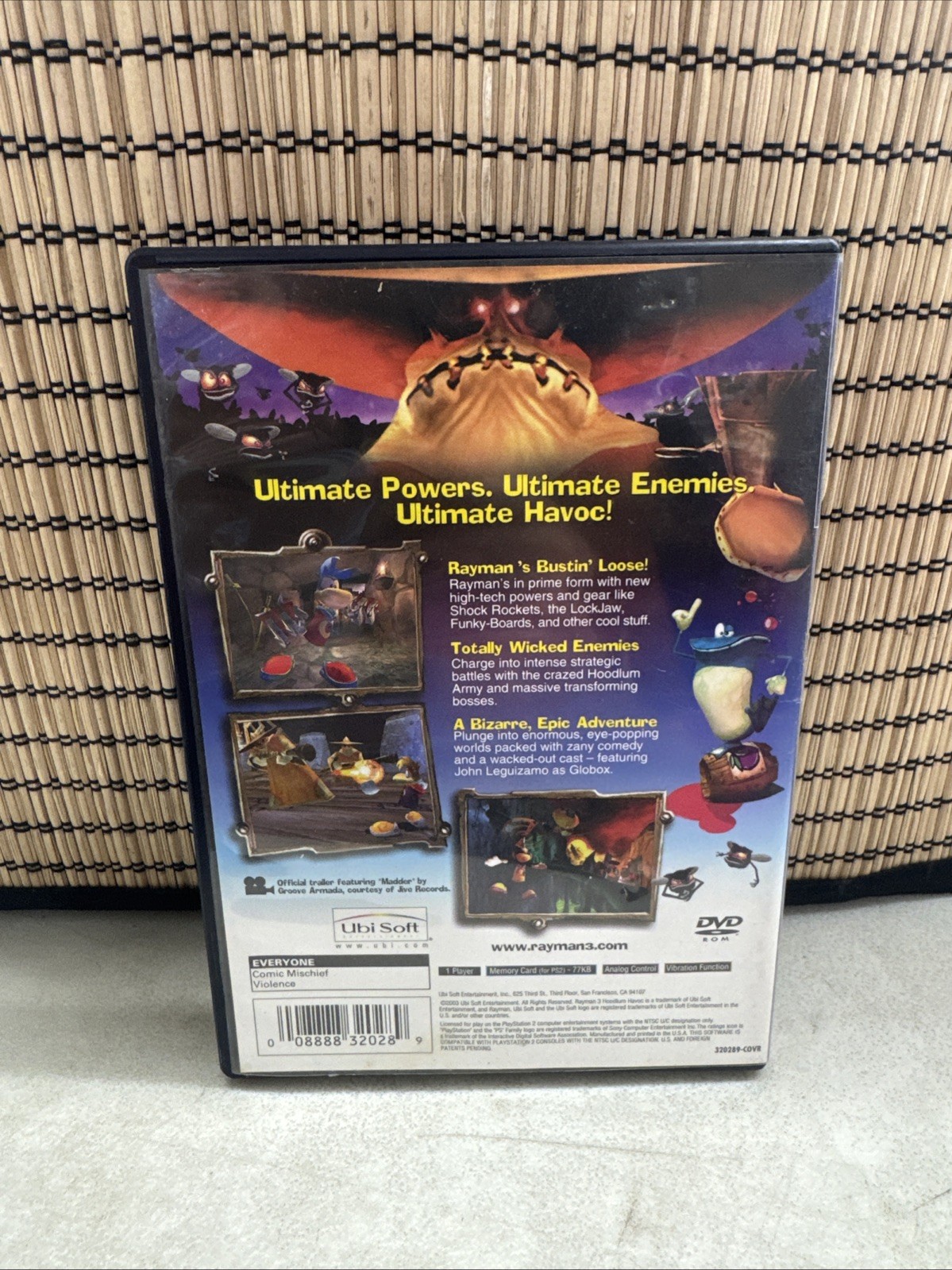 Rayman 3: Hoodlum Havoc Sony PlayStation 2 PS2
