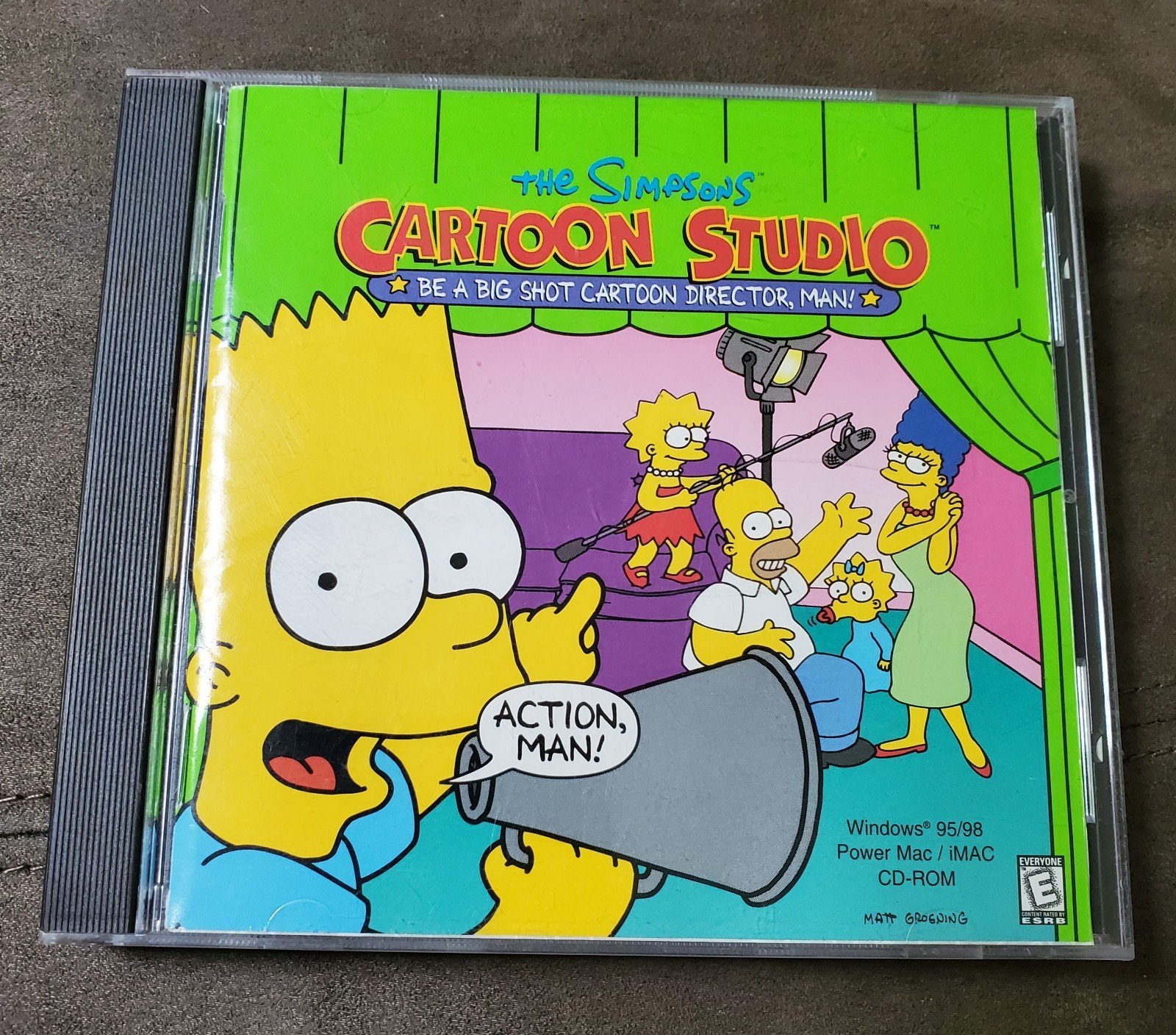 The Simpsons Cartoon Studio CD-ROM PC Windows 95/98 MACINTOSH Complete