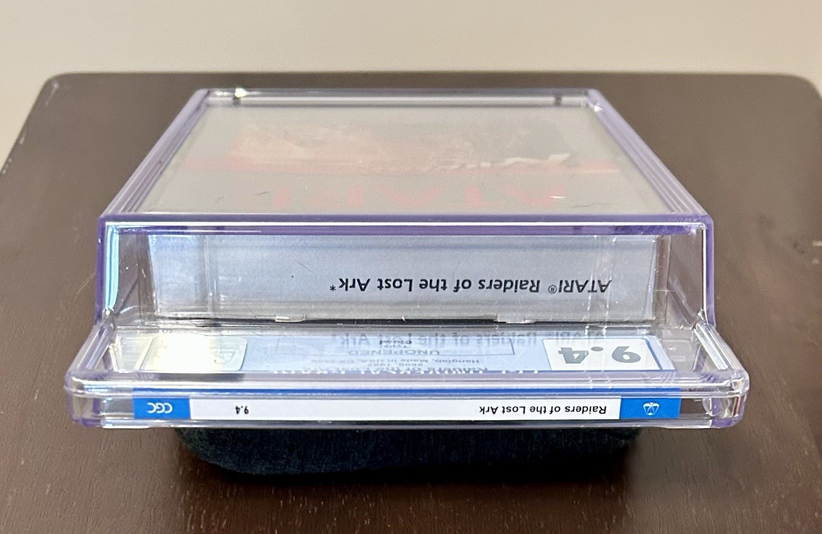 1982 Atari 2600 Raiders of the Lost Ark HangTab Unopened USA CX 2659 CGC 9.4