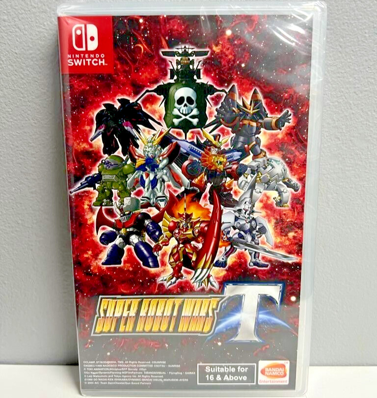 Super Robot Wars T + X Switch Brand New Sealed Game Bundle Special [Turn-Based]