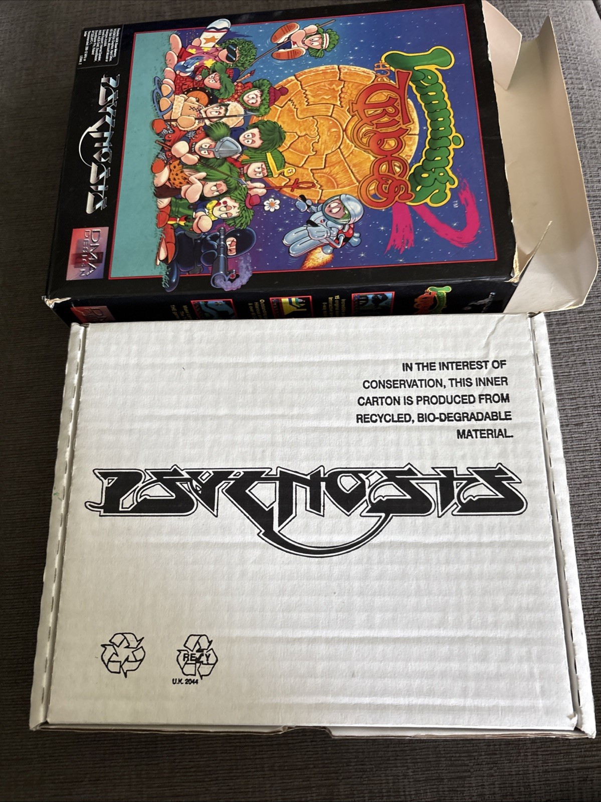 Lemmings 2: Tribes – Big Box – PC – 3.5″ Floppy Disks – RARE! – Great Condition