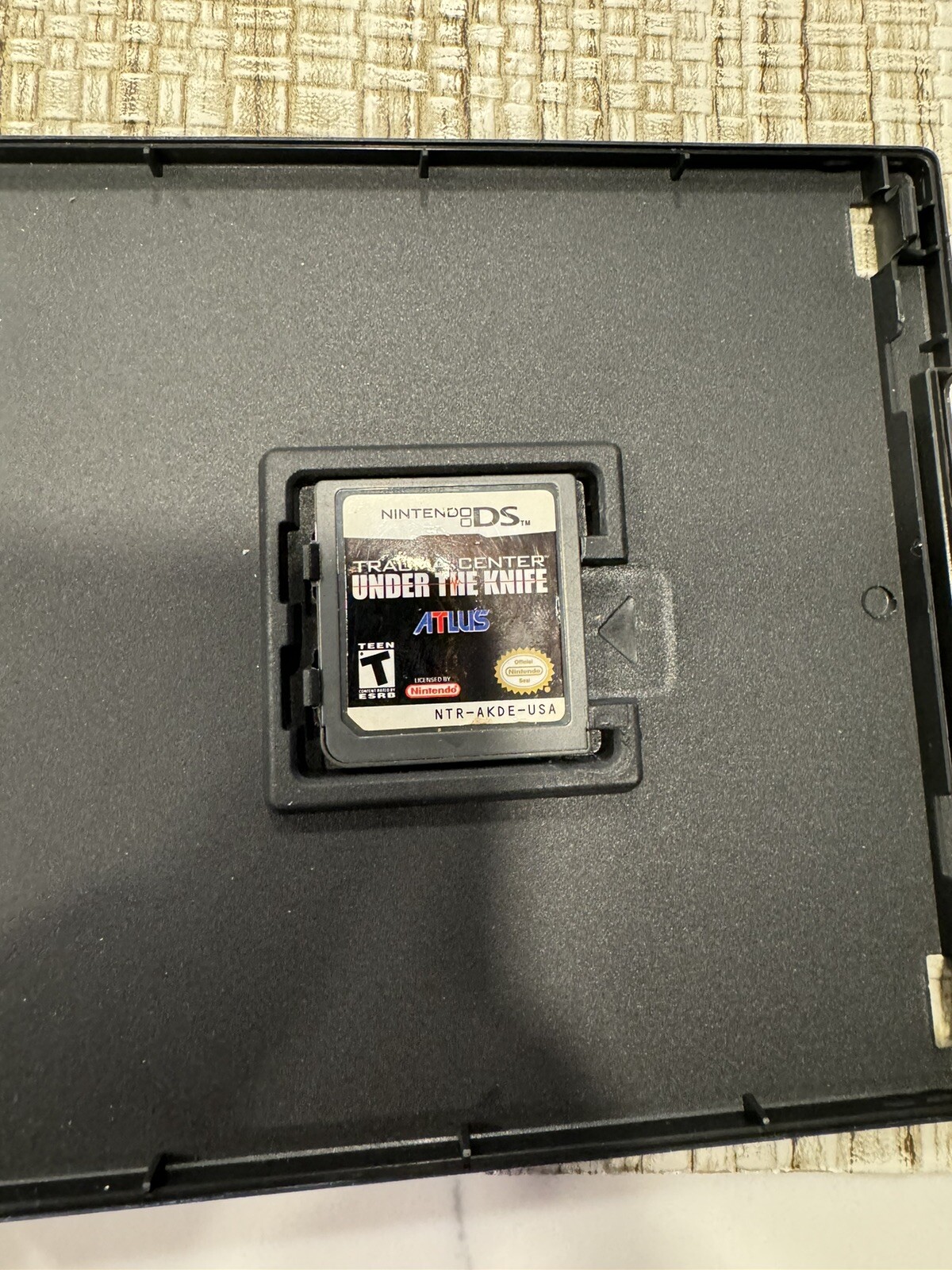 Trauma Center: Under the Knife Cartridge Only Tested And Working