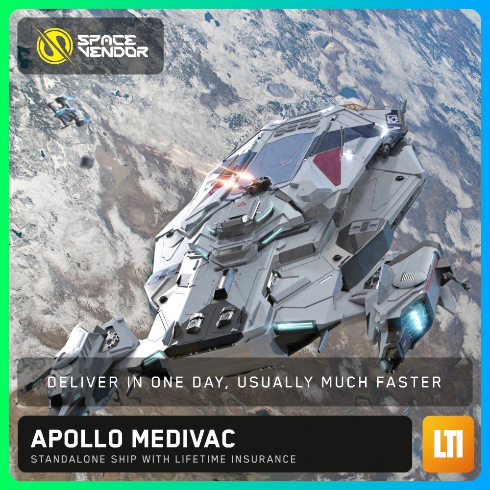 Star Citizen Apollo Medivac LTI Lifetime Insurance CCUd – Space Vendor