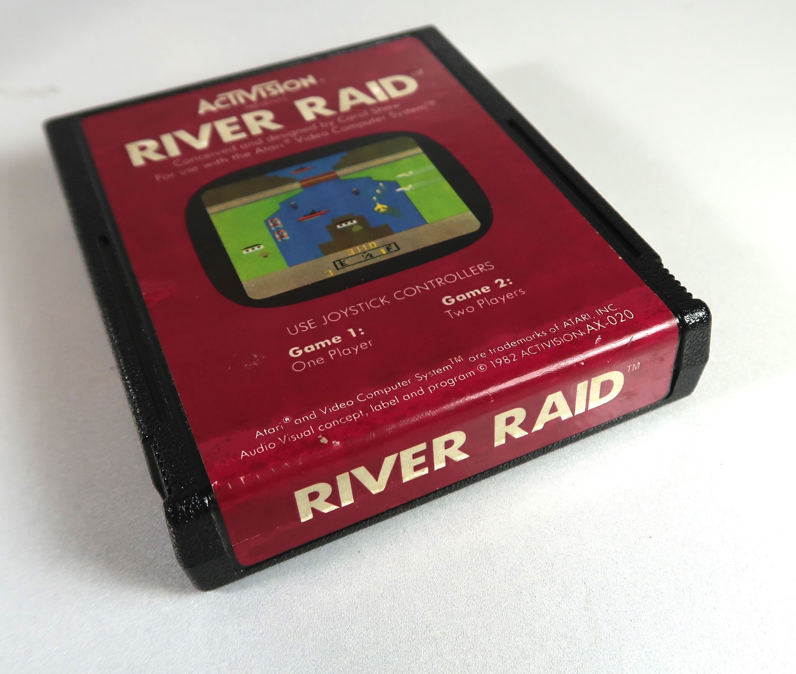Atari 2600: RIVER RAID Cartridge by Activision- Tested & WORKS
