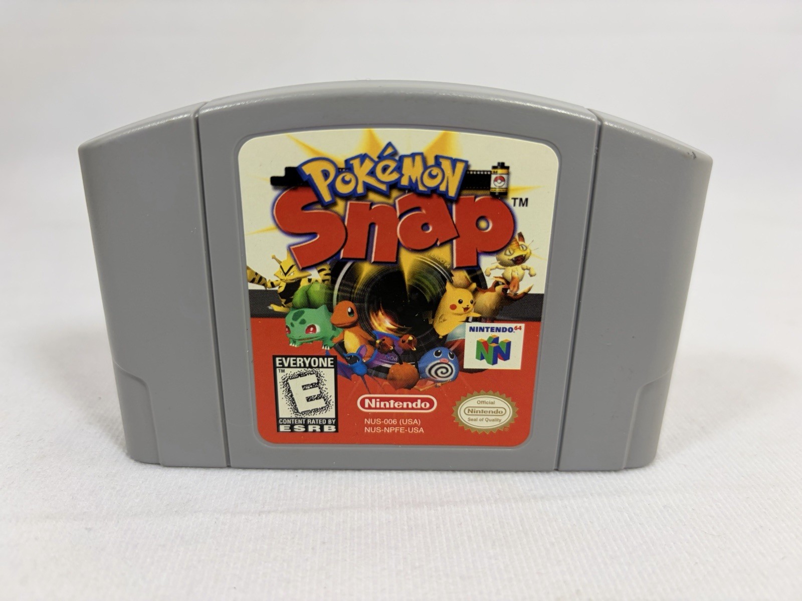 Pokémon Snap Nintendo 64 N64 Authentic Cartridge Tested Working Cleaned
