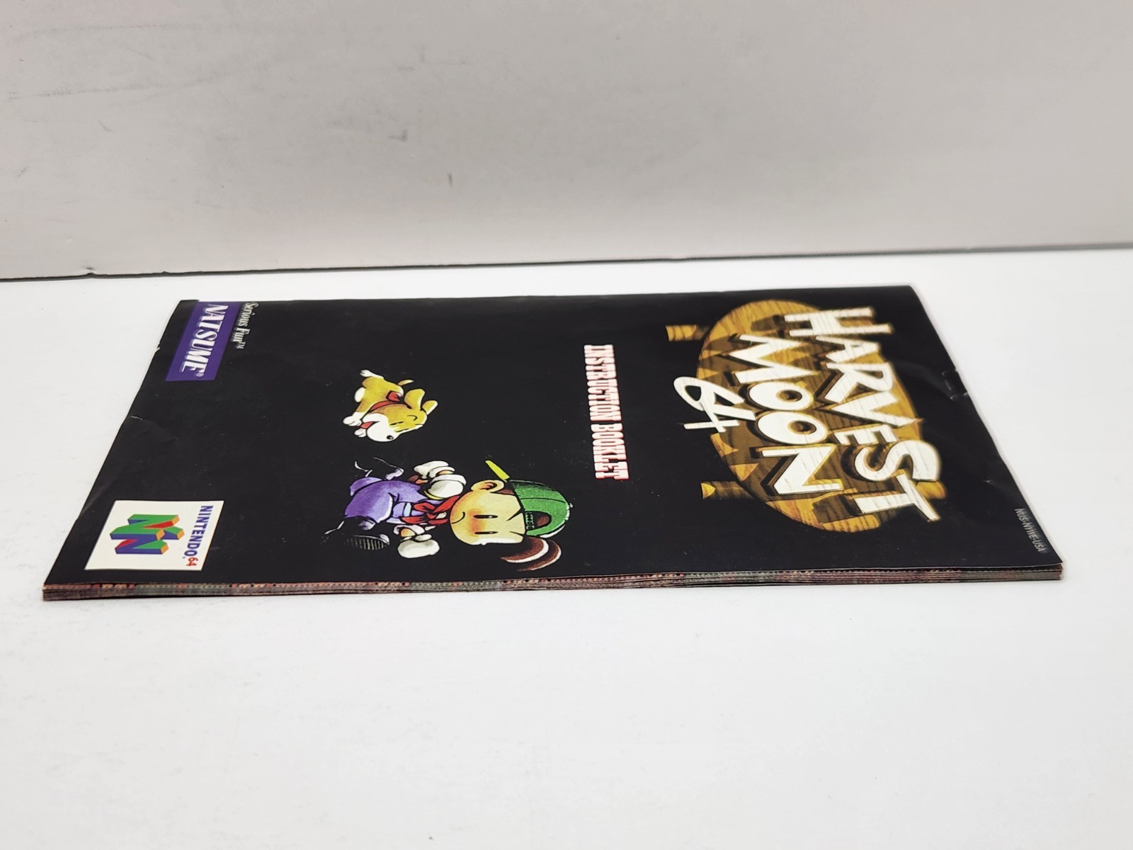 Harvest Moon 64 Nintendo 64 N64 Cart & Manual Authentic Tested