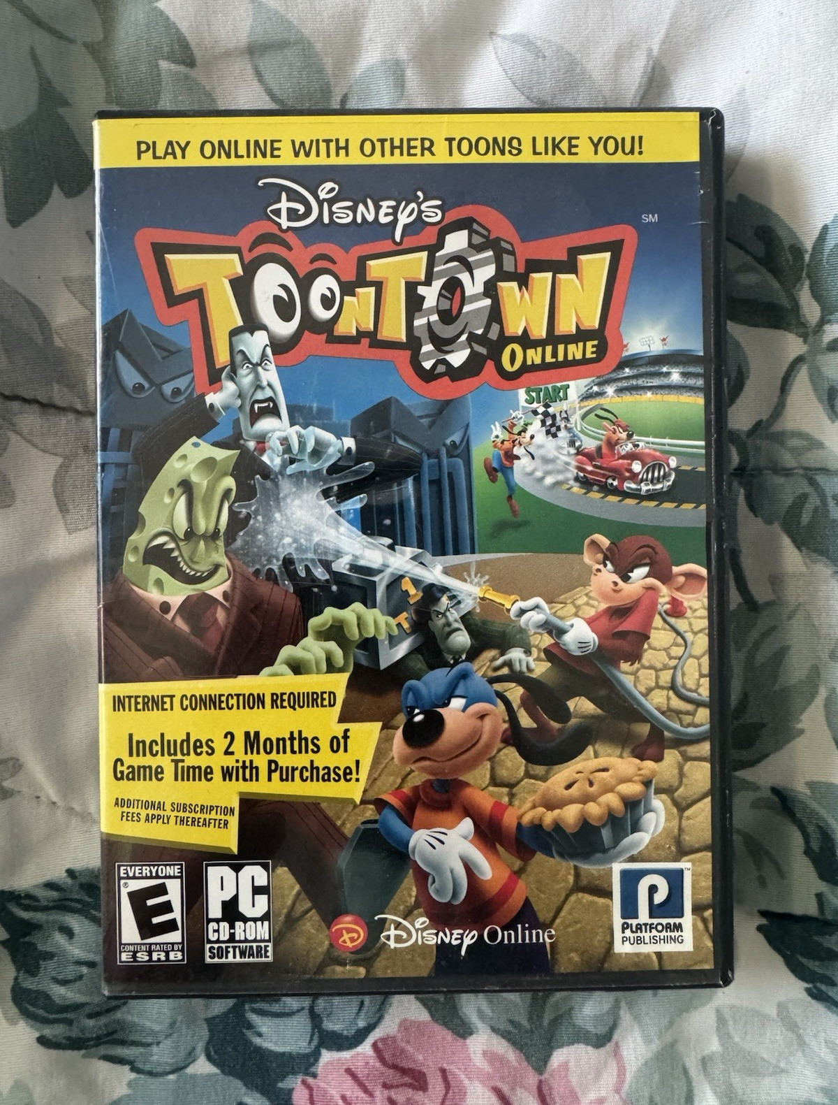 Disney Online Disney’s Toontown Online PC CD-ROM Online Play MMORPG E 2004