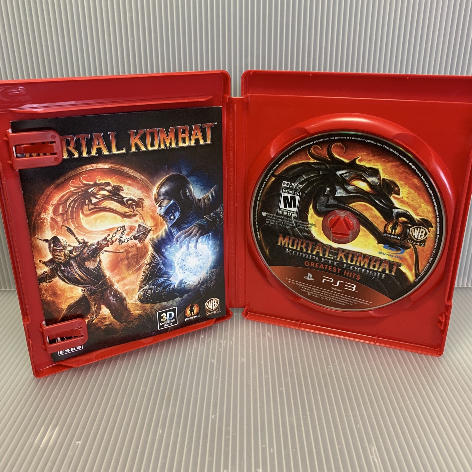 Mortal Kombat: Komplete Edition (Sony PlayStation 3 PS3 Game) Complete w/ Manual