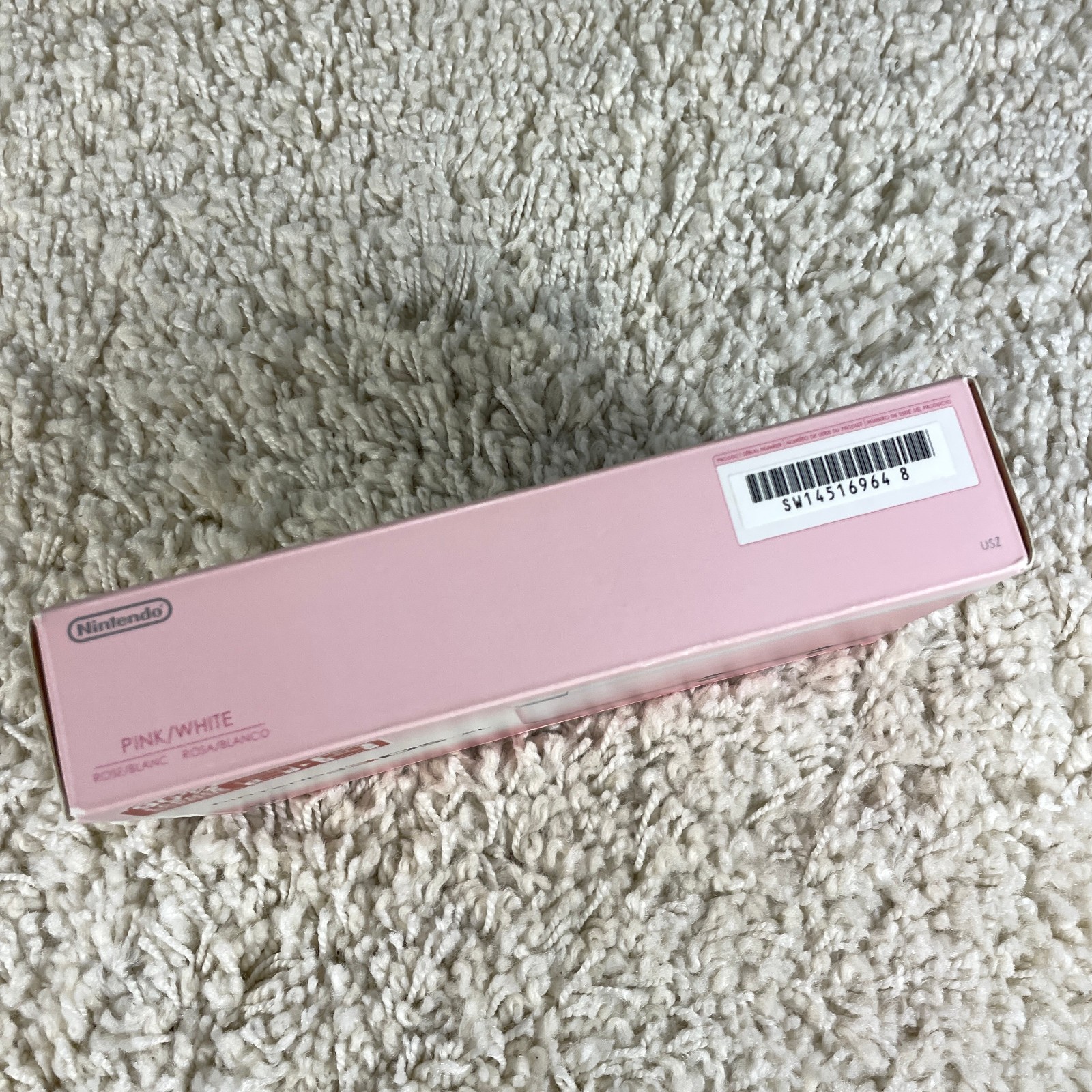 Nintendo 3DS XL Pink White Handheld System Console SPR-001 Complete in Box CIB