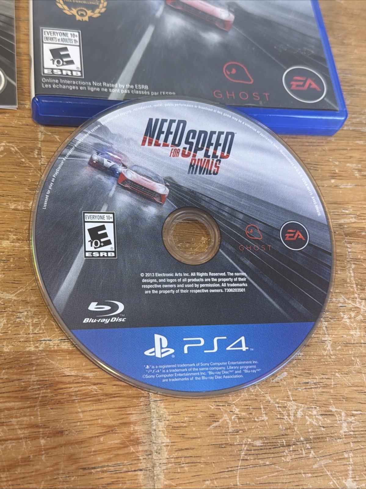 Need for Speed: Rivals Game (Sony PlayStation 4, 2014)