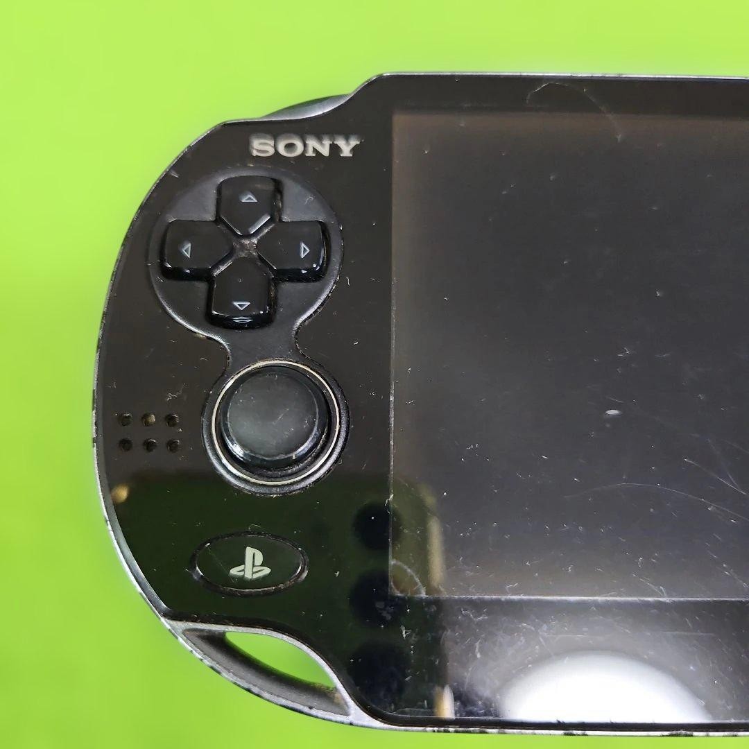 Sony PS Vita PCH-1000 Black Console Tested Screen Yellowing Japan