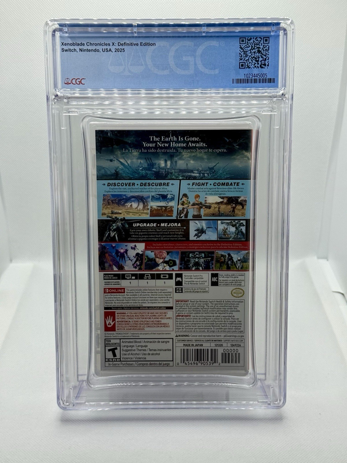 Xenoblade Chronicles X: Definitive Edition – Switch – New – Graded CGC 9.4 A++