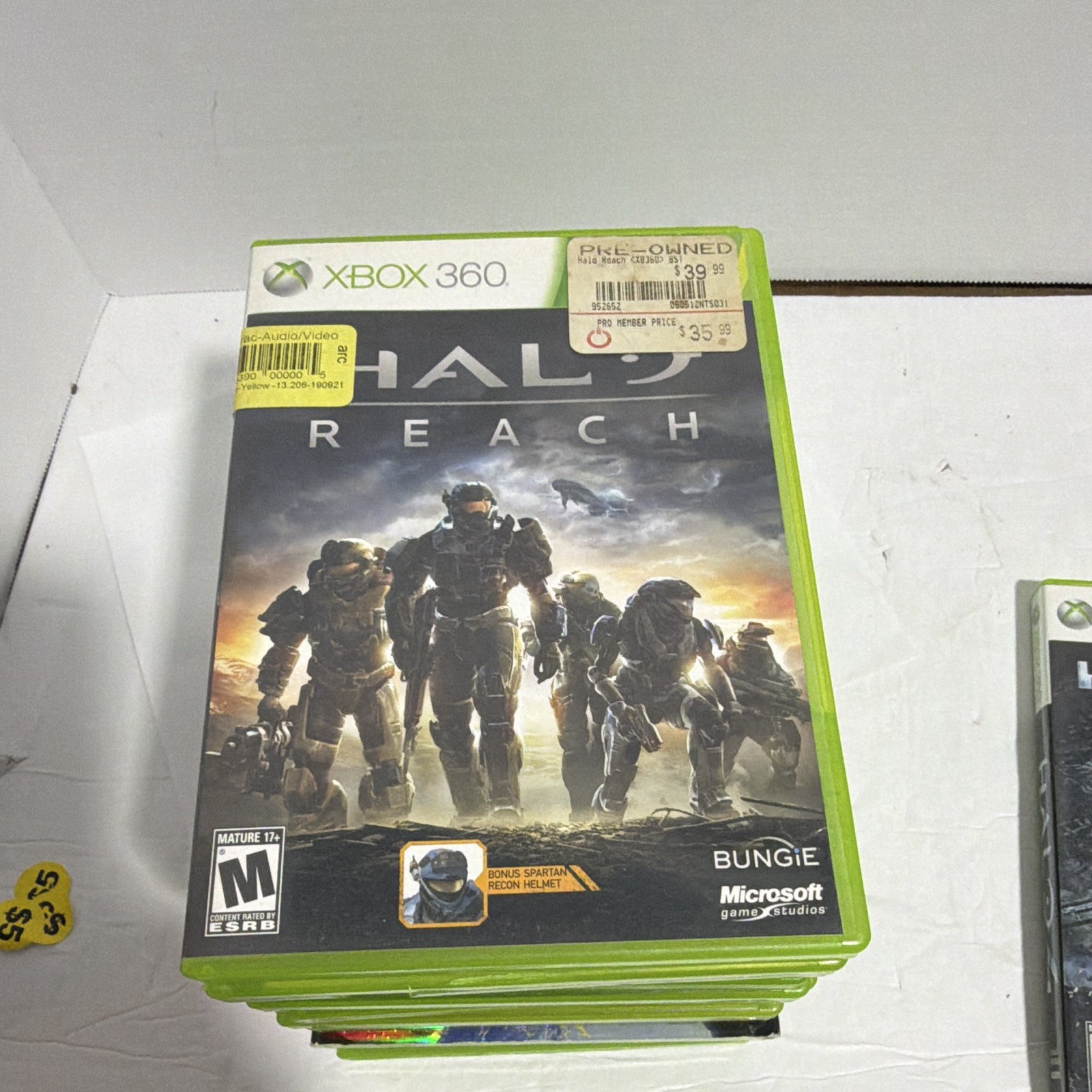 Xbox 360 lot of 11 games Microsoft Studios Halo Series Video Game
