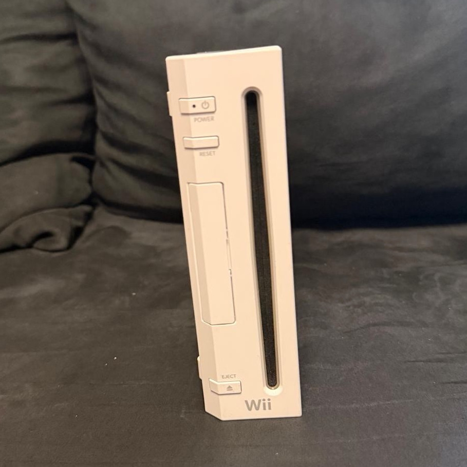 Nintendo Wii RVL-001 Console White NTSC-U/C 480p AV & Power Cables HACKMII