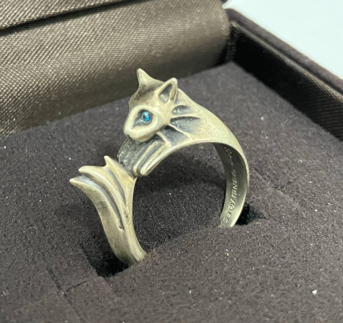 DARK SOULS Silvercat Ring TORCHTORCH Silver 925 w/Box FromSoftware US Size 10