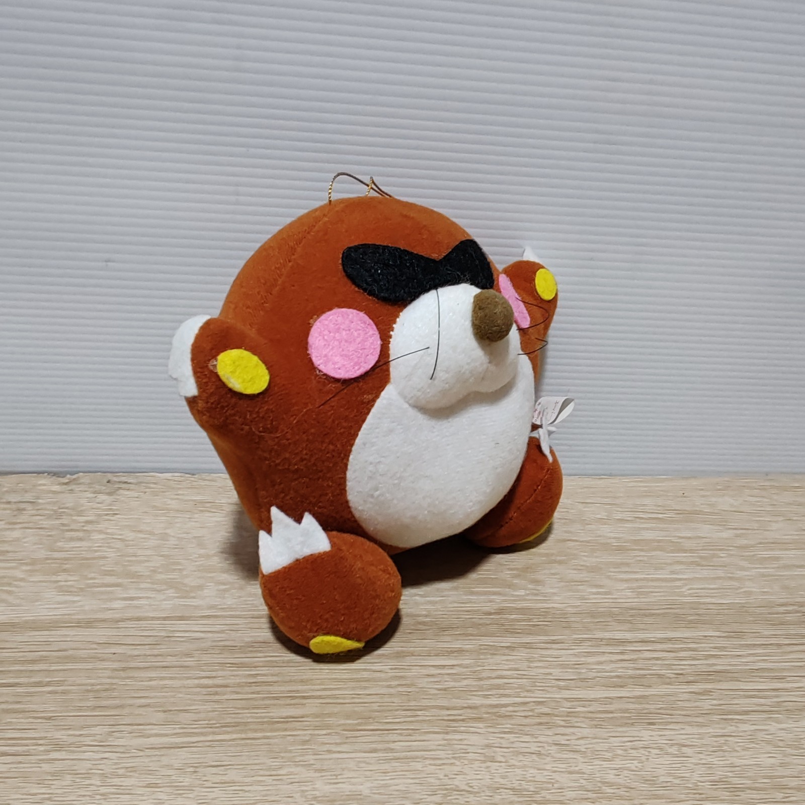 Monty Mole 5″ Plush Doll Super Mario Nintendo Game Banpresto 1992 Japan Vintage