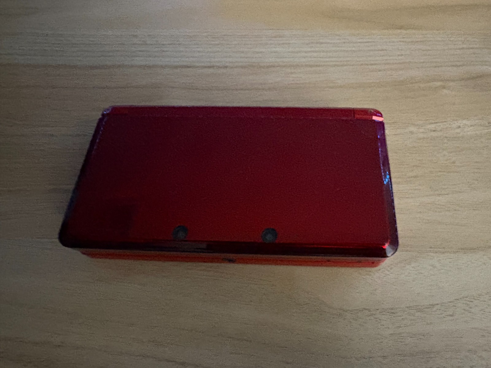 Nintendo 3DS Flame Red Console – In Box w/ Some Original Materials **READ DESC**