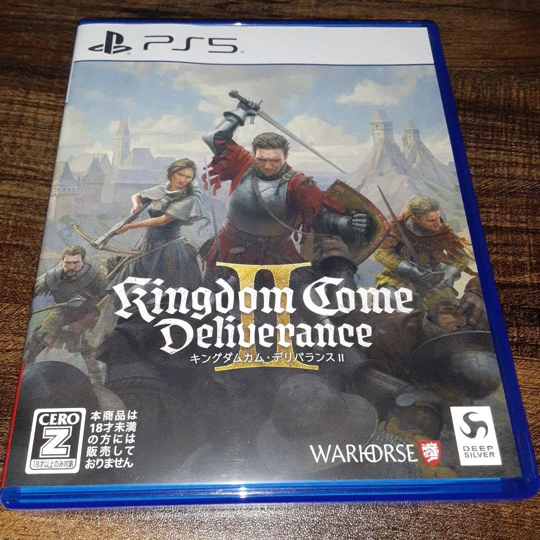 KINGDOM COME Deliverance ⅡPlayStation5 Used Tested Japanese ver with Case
