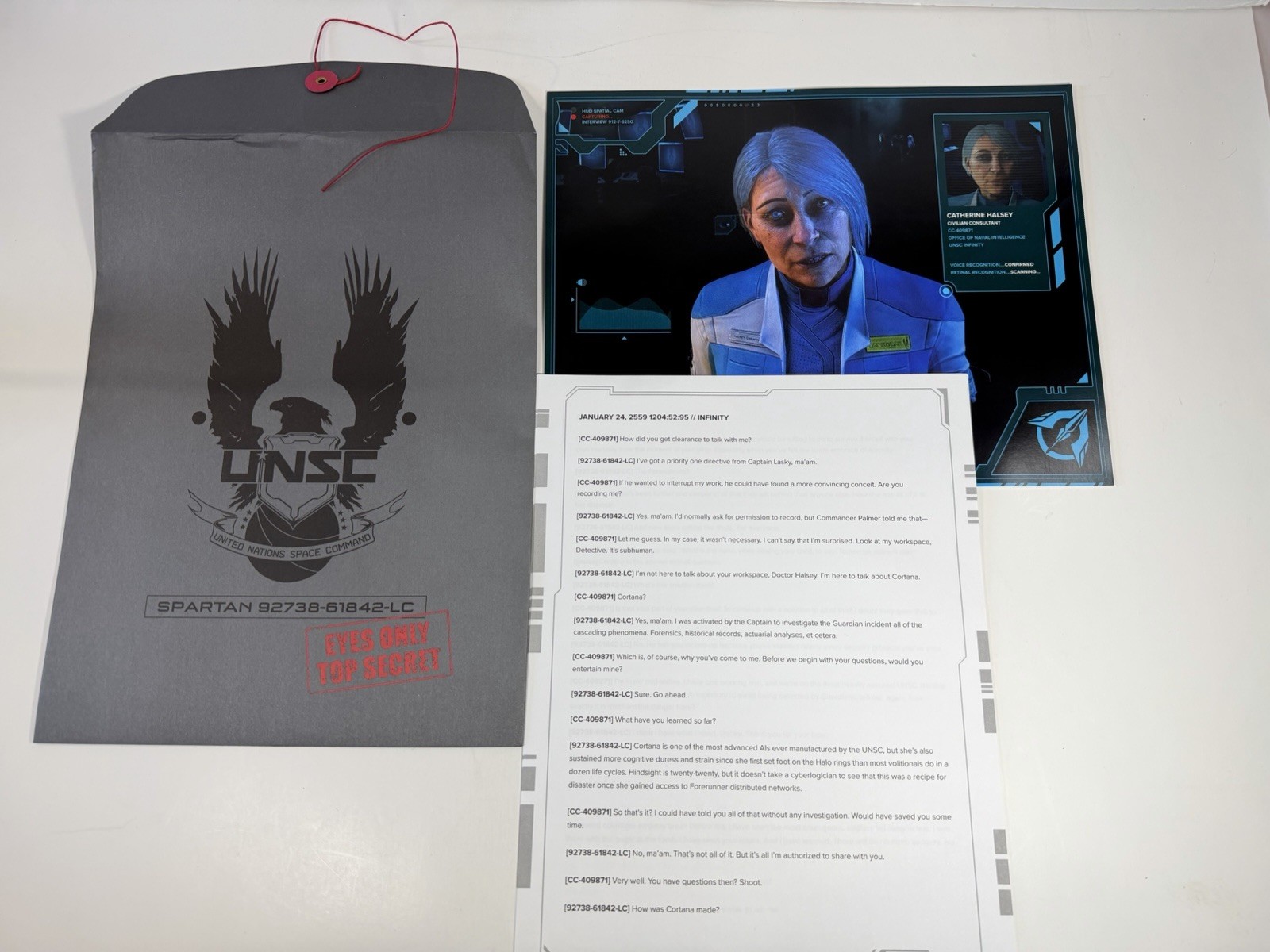 Halo Legendary Loot Crate TRUTH Foretold Halo Icons Prophet 100% Complete