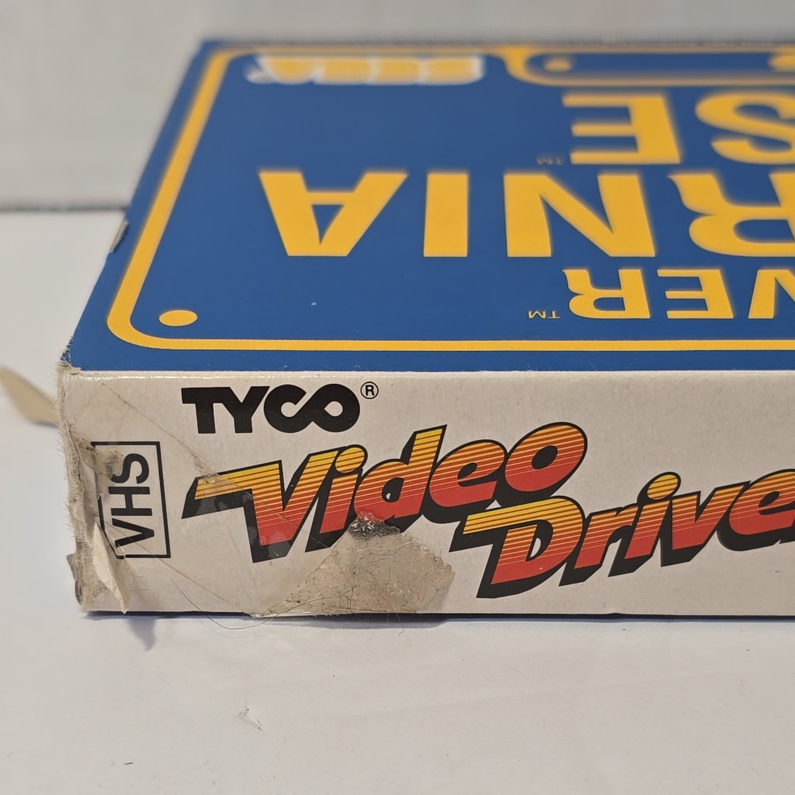 Vintage Tyco Sega Video Driver California Chase Video Tape VHS Game