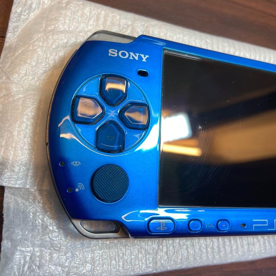 PSP 3000 Console, Vibrant Blue 4605 From Japan