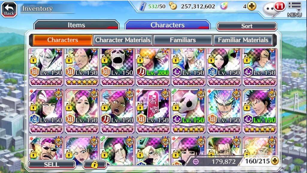 Bleach Brave Souls(BBS) FT TYBW Yamamoto+5/5 SAFWY Unohana