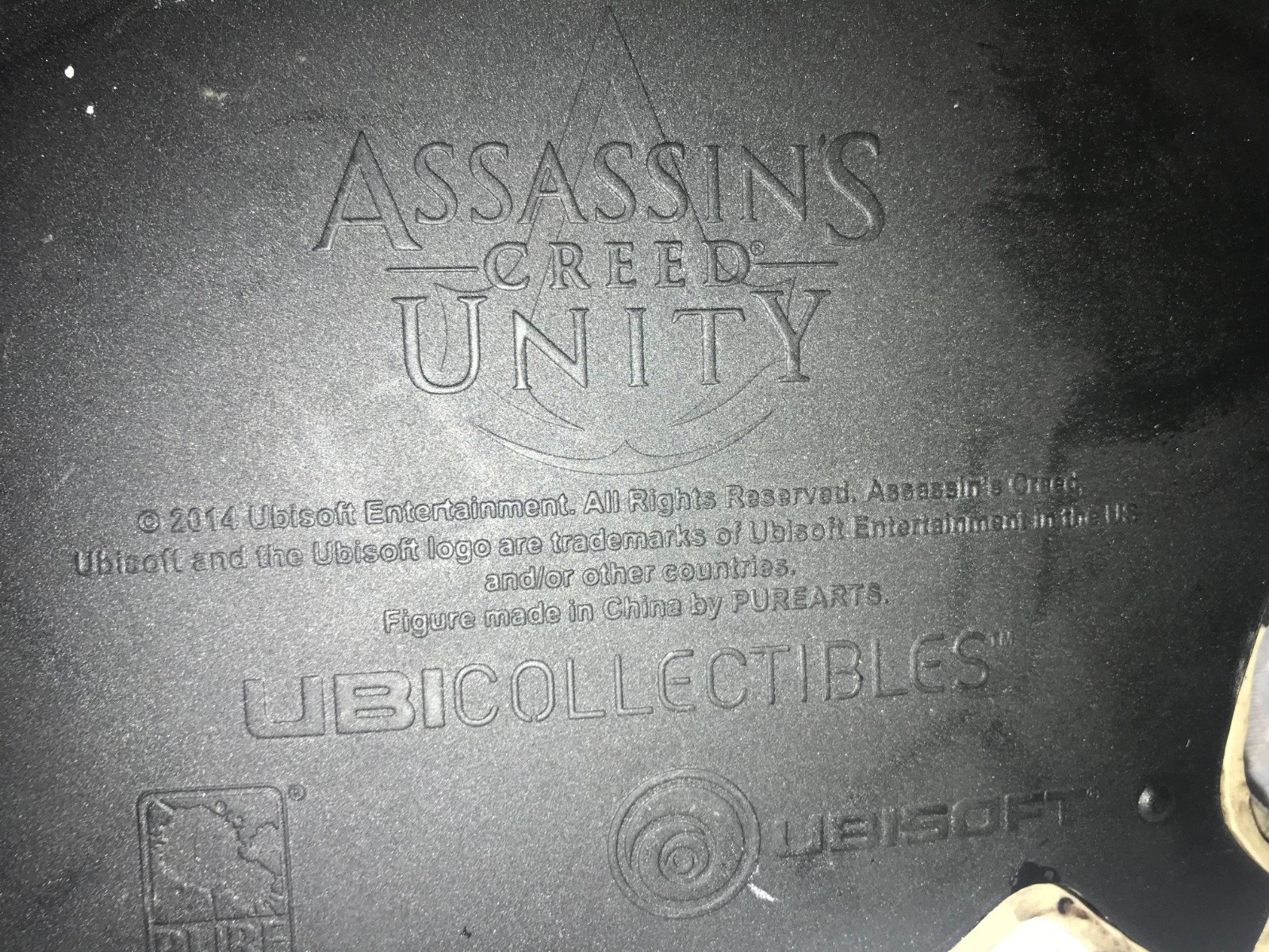 Rare UBISOFT ASSASSINS CREED Unity ELISE The FIERY TEMPLAR Collectable STATUE 9½