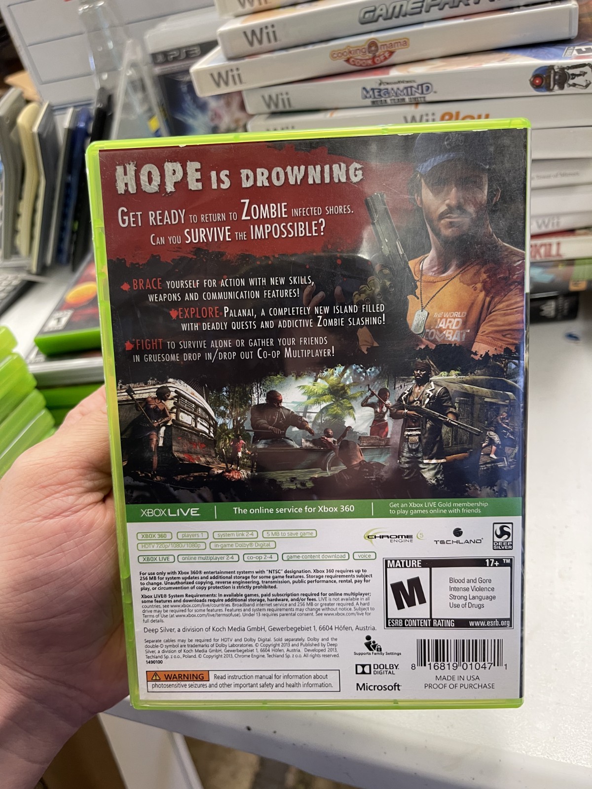 Dead Island: Riptide – Xbox 360 Complete with Manual