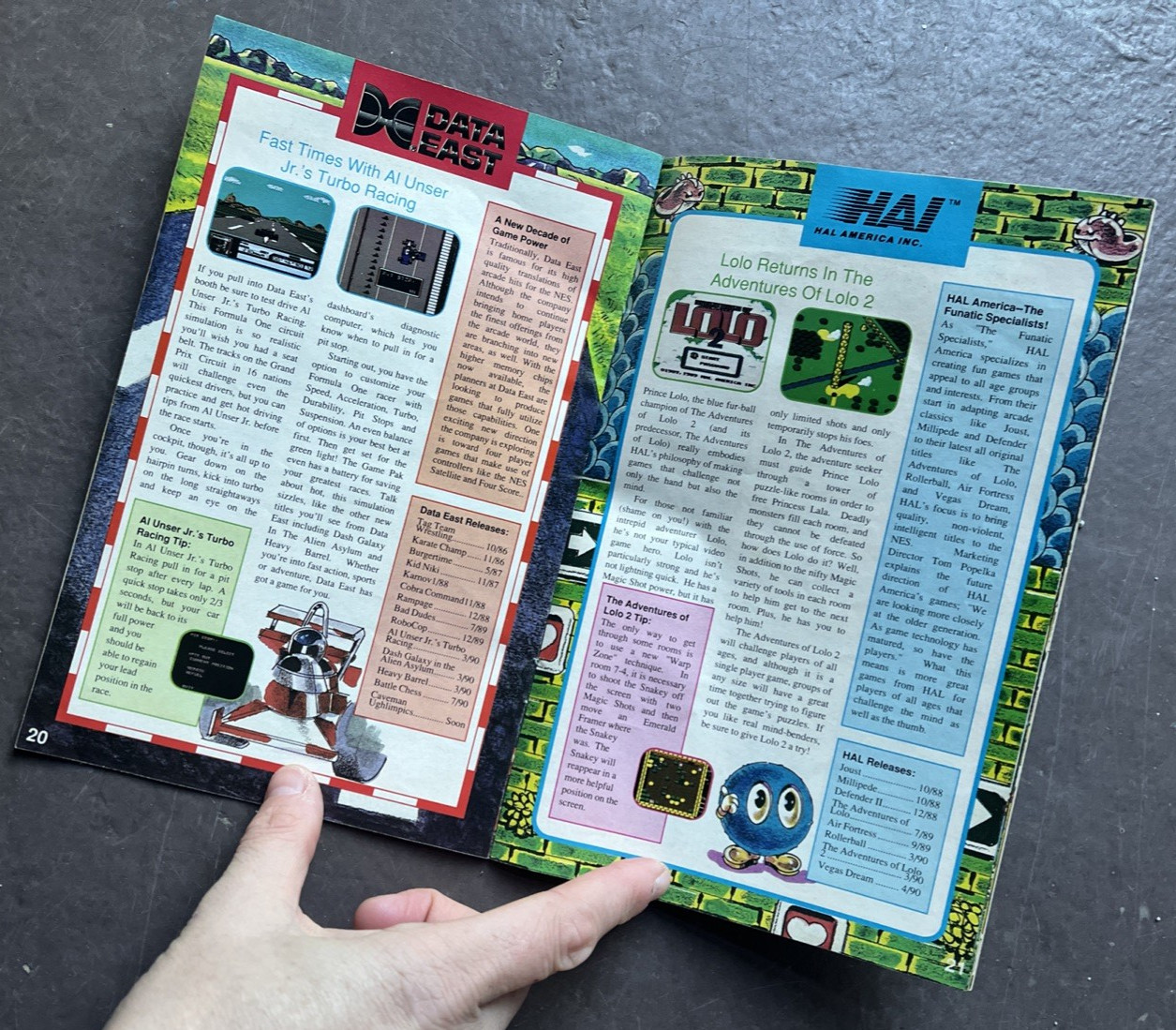 Nintendo 1990 Insider’s Guide To The Powerfest Official EMIC Ltd. NES Magazine
