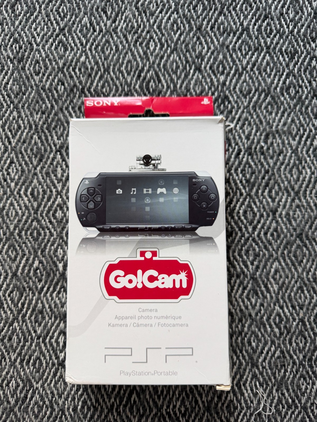 PSP CAMERA 300 SILVER GO!CAM 1.3 Mega Pixels Official Sony Playstation Portable