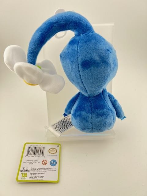 Genuine Pikmin BLUE 7″ Plush with Flower Little Buddy 1648