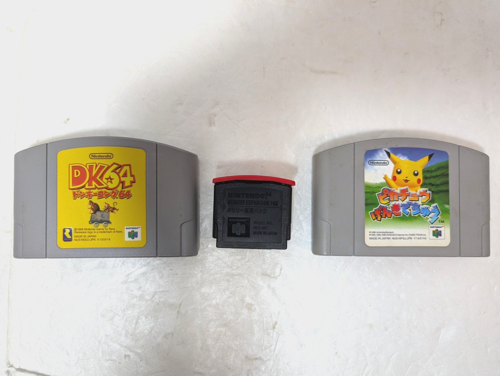 Nintendo 64 Memory Expansion Pak N64 High resolution pack NUS-007 DK 64 Japan