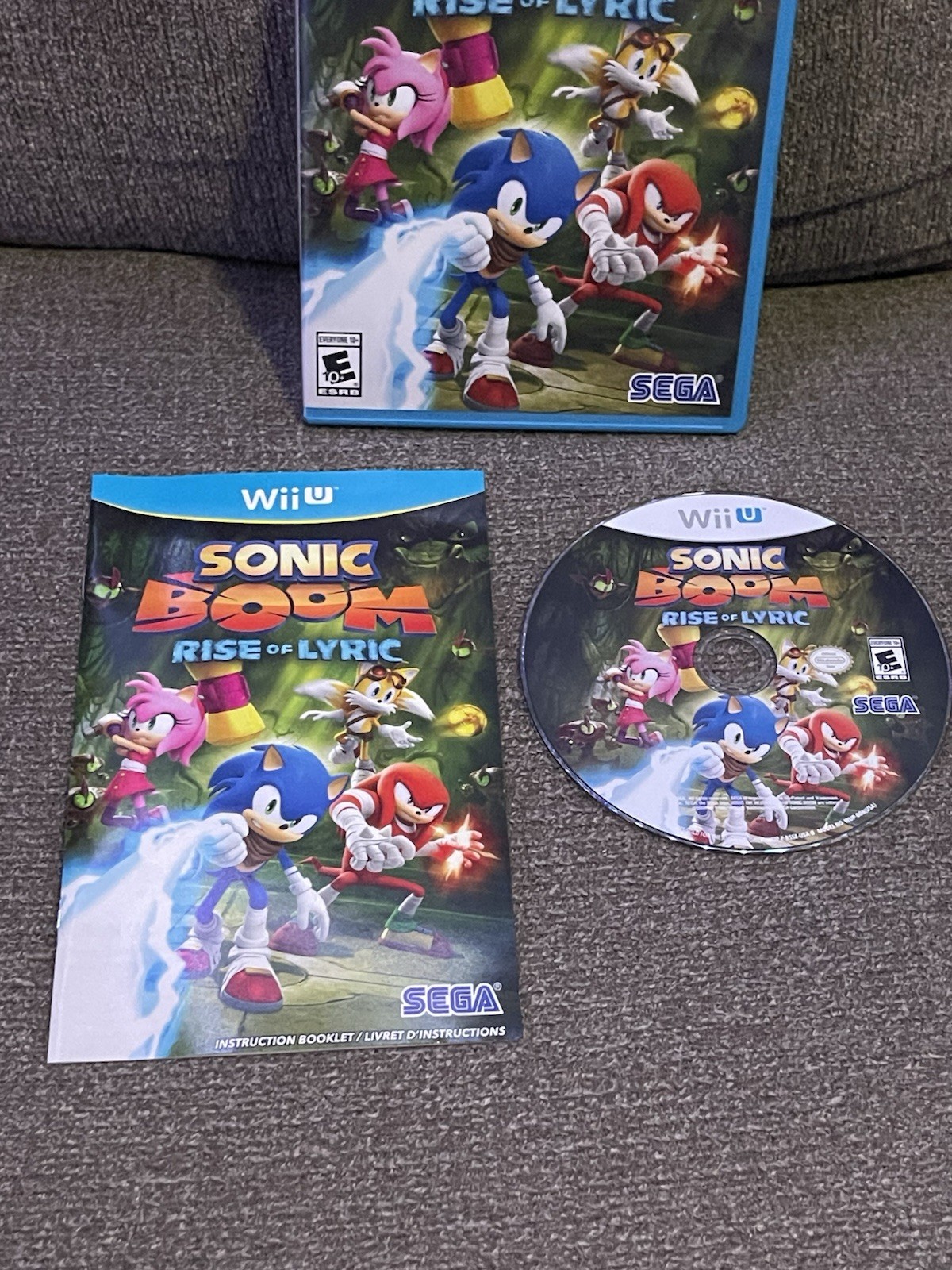 Sonic Boom: Rise of Lyric (Nintendo Wii U, 2014)