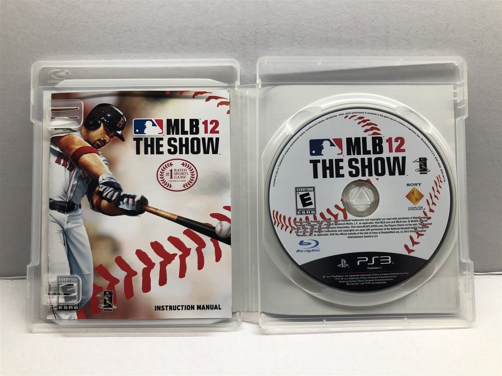 MLB 12: The Show – PlayStation 3 PS3 – Complete w/ Manual – Tested Working