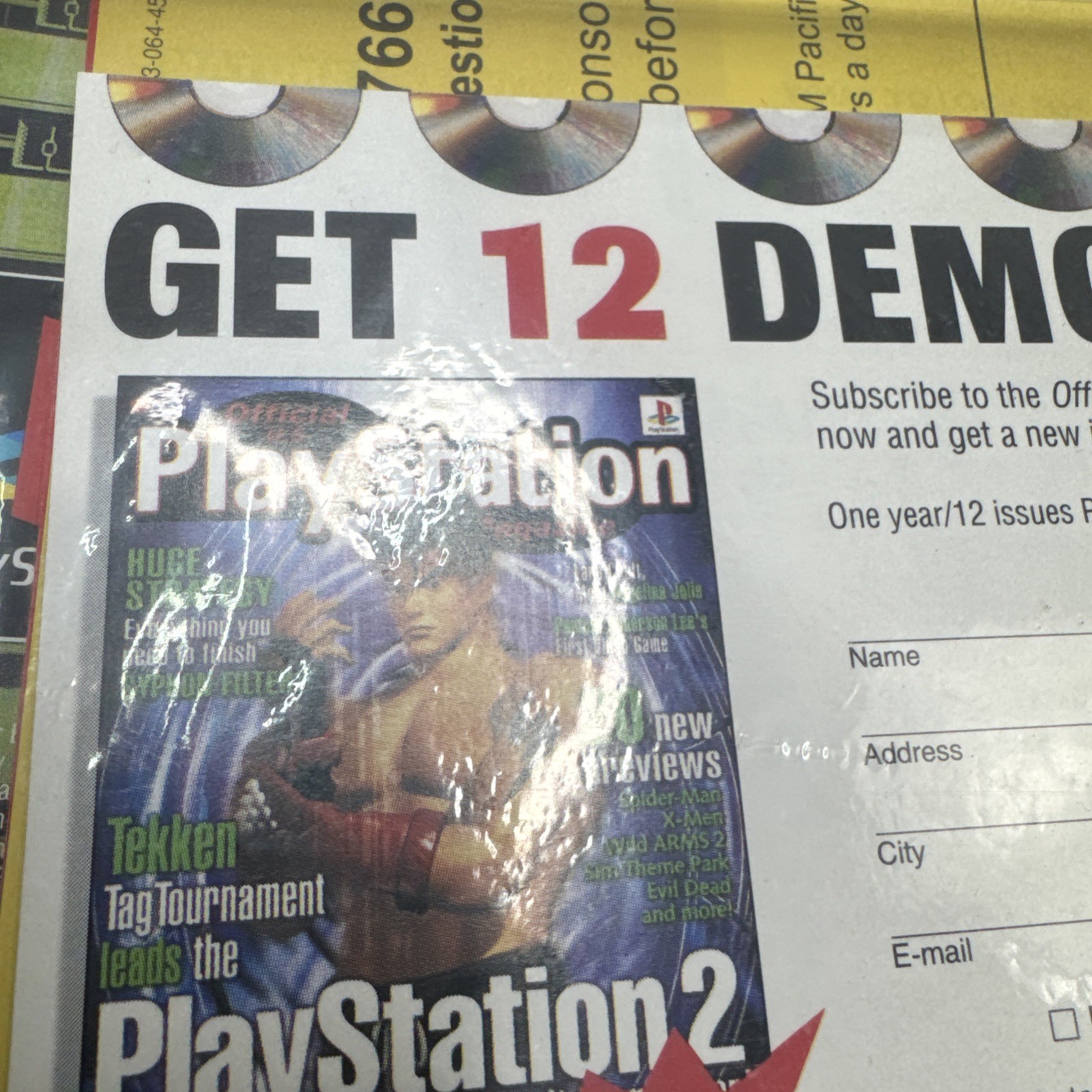 PlayStation SCPH-101 Instruction Manual (2000, Sony) Brand New Factory Sealed