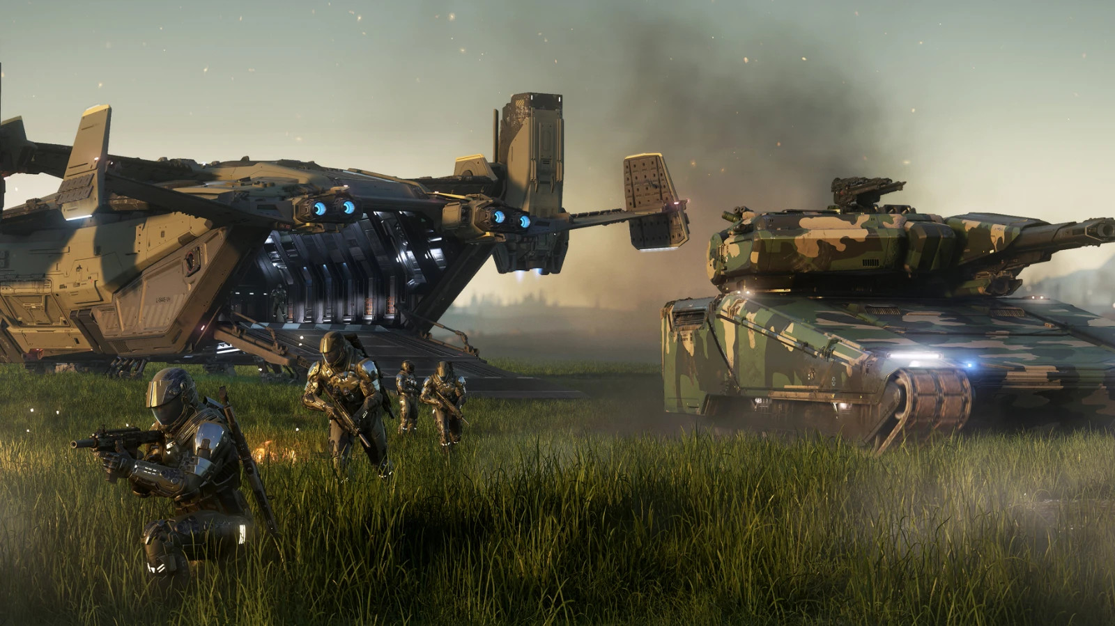 STAR CITIZEN – ANVIL ASGARD – LTI – CCU’d – (Lifetime Insurance)