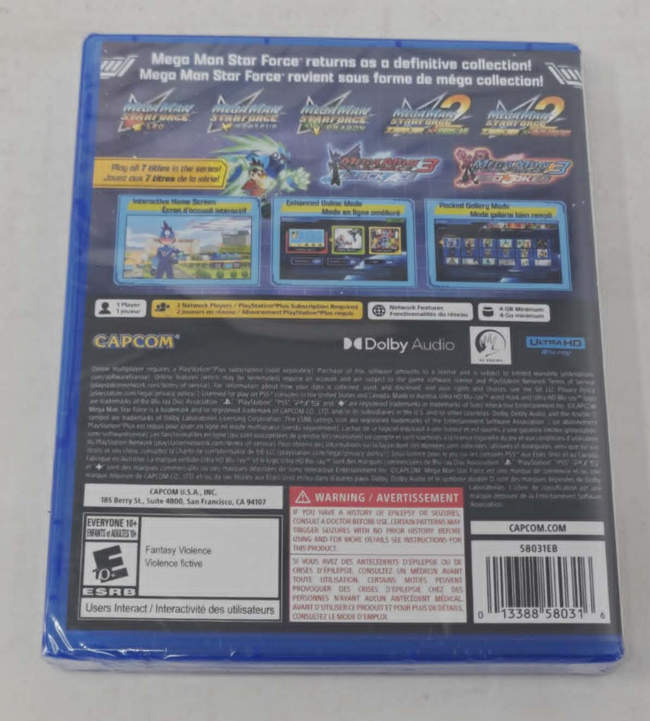 PS5 Mega Man Star Force Legacy Collection *NEW*F/S*